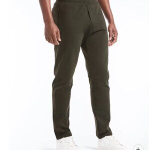 Public Rec Gamechanger Pants Dark Forest Green 38x34 Performance Stretch Travel